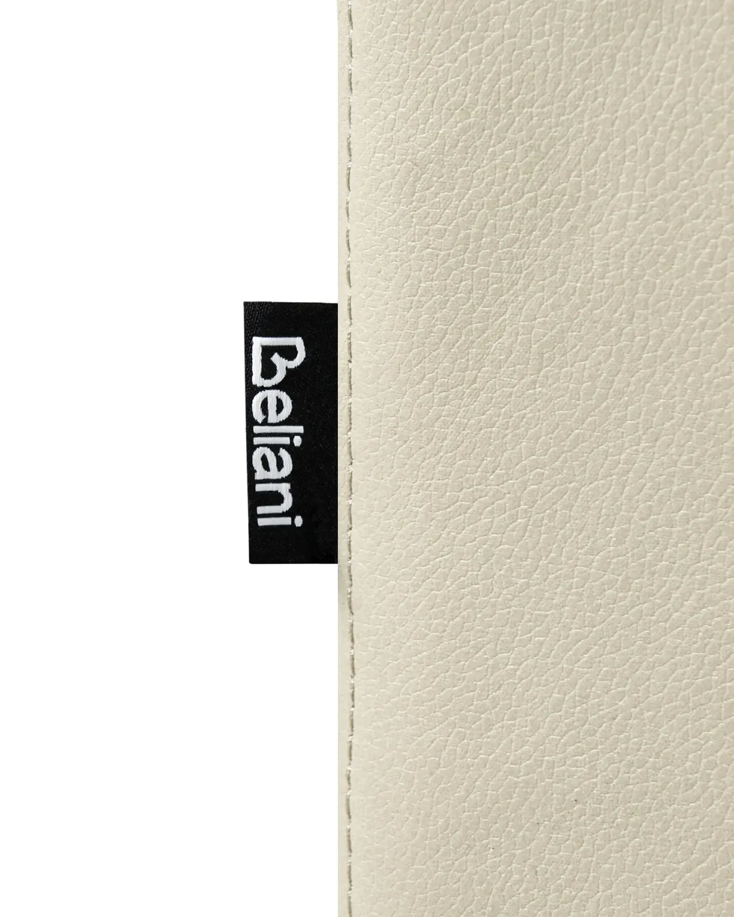 Lænestol LEIRA Kunstlæder Beige