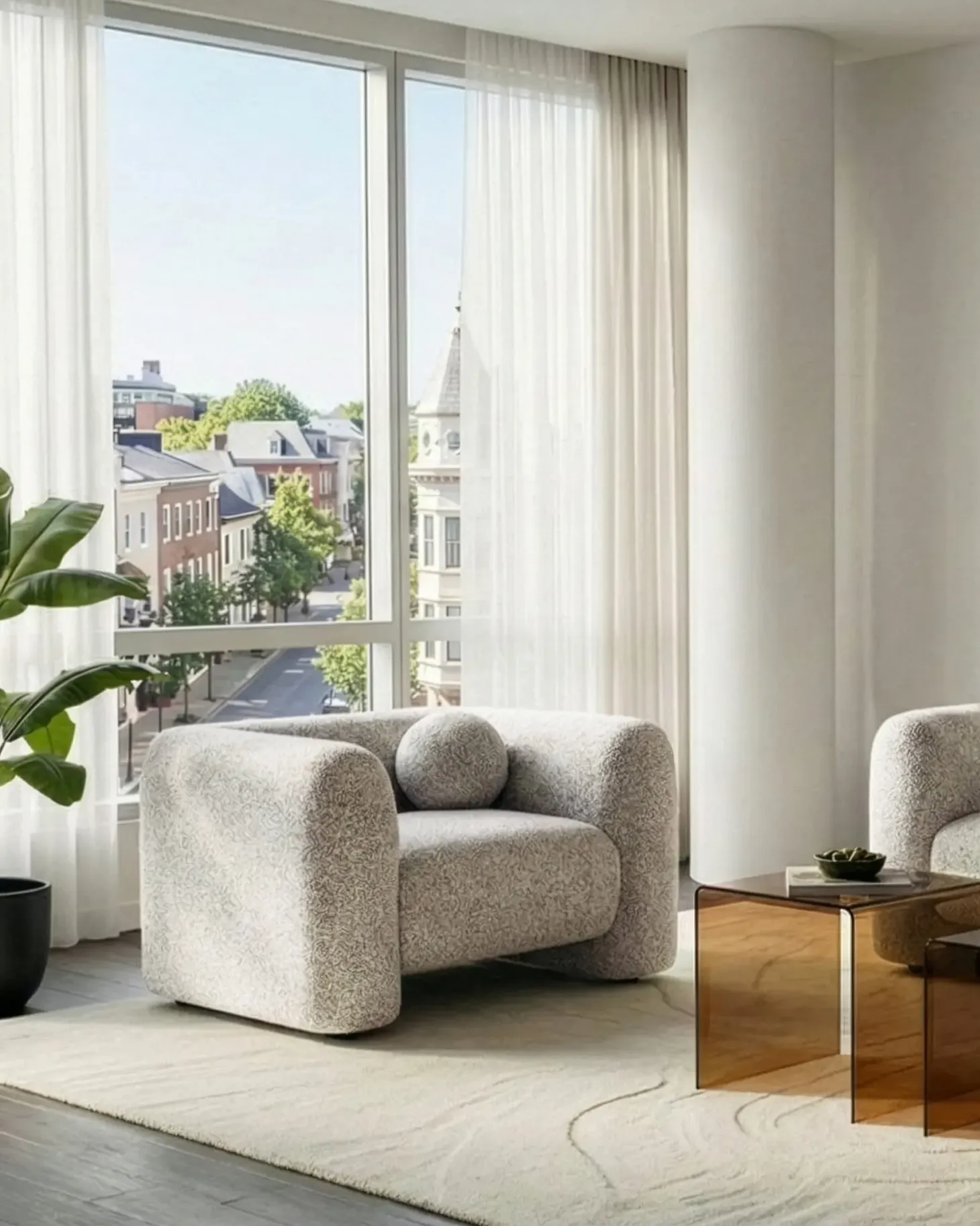 Lænestol LEIREN Beige