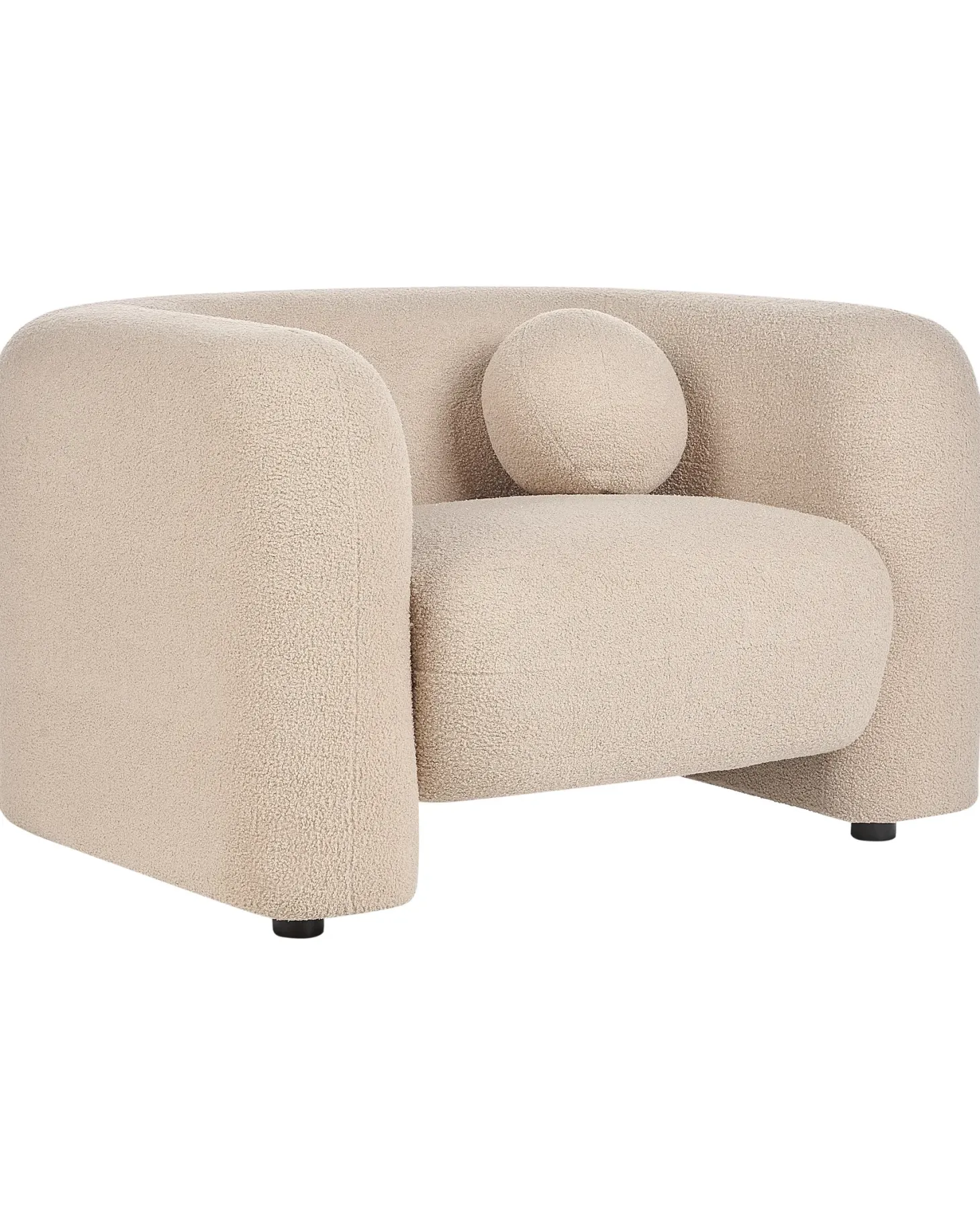 Lænestol LEIREN Boucle Beige
