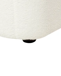Lænestol LEIREN Boucle Hvid