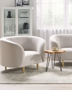 Lænestol LOEN Lys Beige
