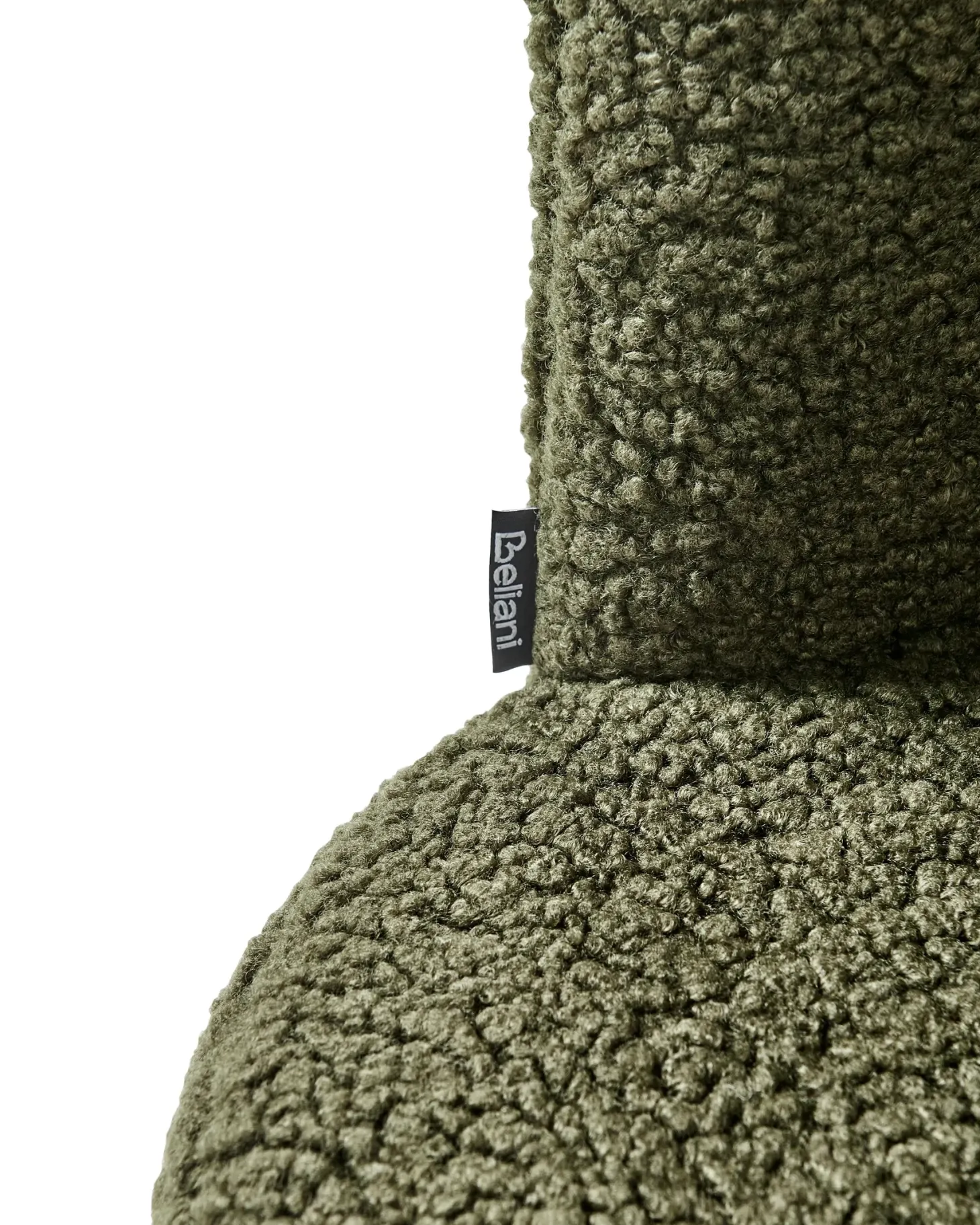 Lænestol LOVELOCK Boucle Mørkegrøn