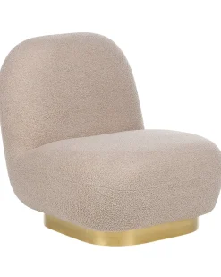 Lænestol LOVIISA Boucle Beige