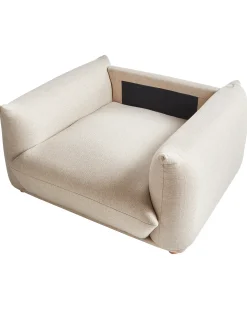 Lænestol LUVOS Lys Beige