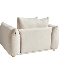 Lænestol LUVOS Lys Beige