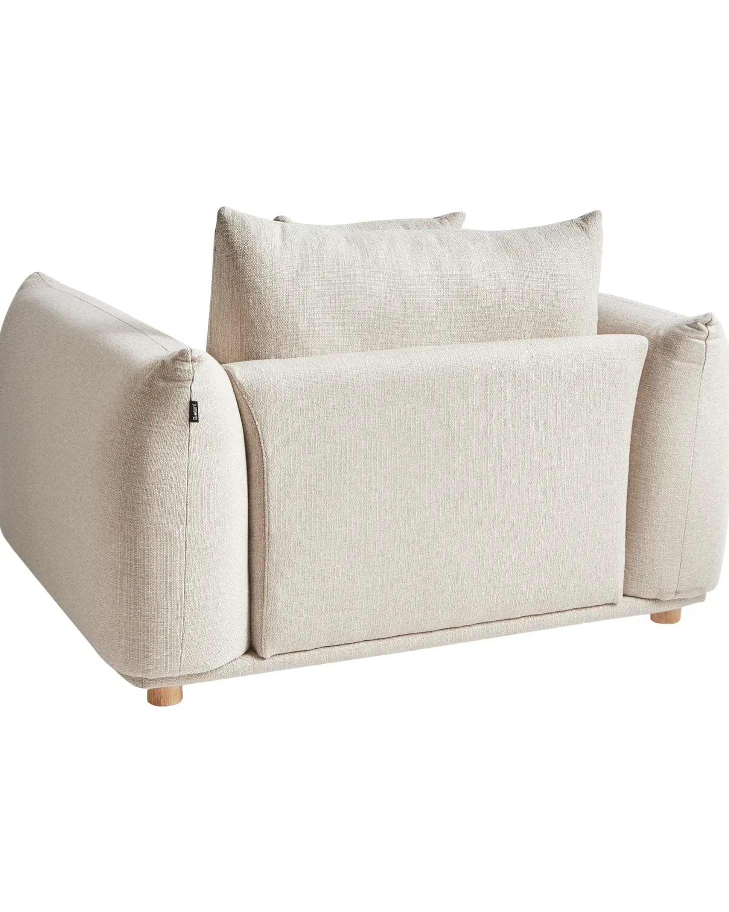 Lænestol LUVOS Lys Beige