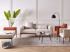 Lænestol MALMOS Lys Beige