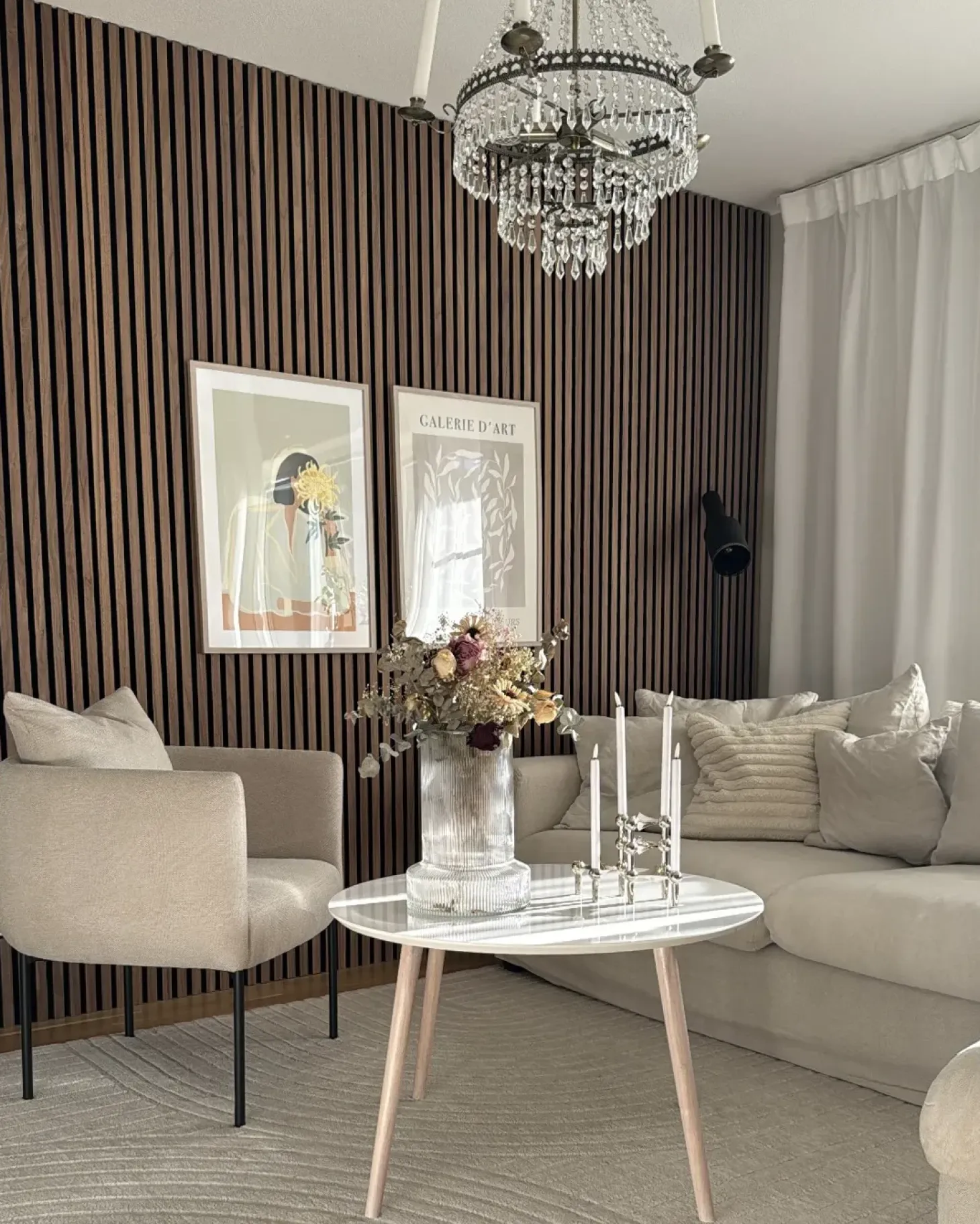 Lænestol MALMOS Lys Beige