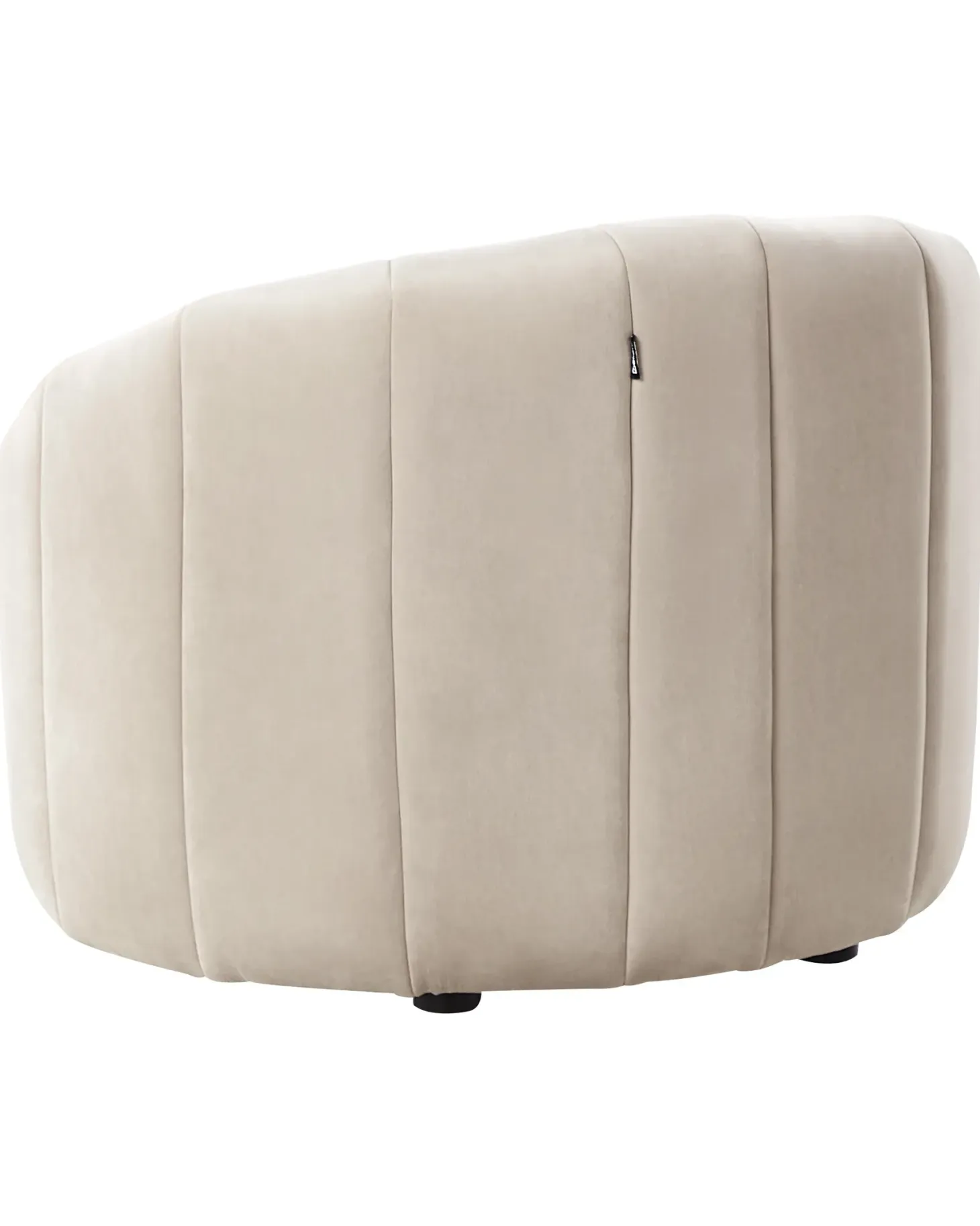Lænestol MALUNG Velour Beige