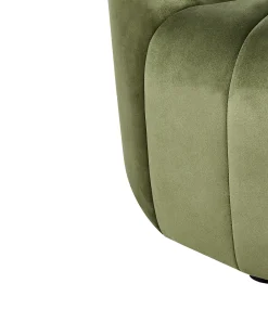 Lænestol MALUNG Velour Mørkegrøn
