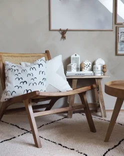 Lænestol MIDDLETOWN Mahogni Naturlig