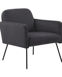 Lænestol NARKEN Velour Grå