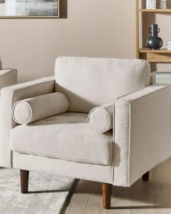 Lænestol NURMO Lys Beige