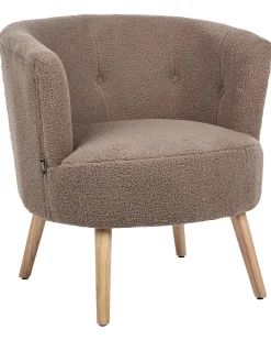 Lænestol ODENZEN Boucle Brun