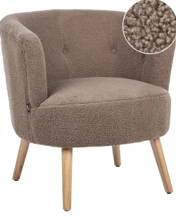 Lænestol ODENZEN Boucle Brun