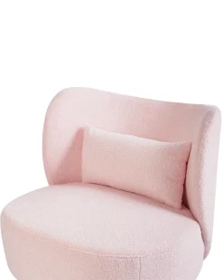 Lænestol OTSBY Boucle Pastellrosa