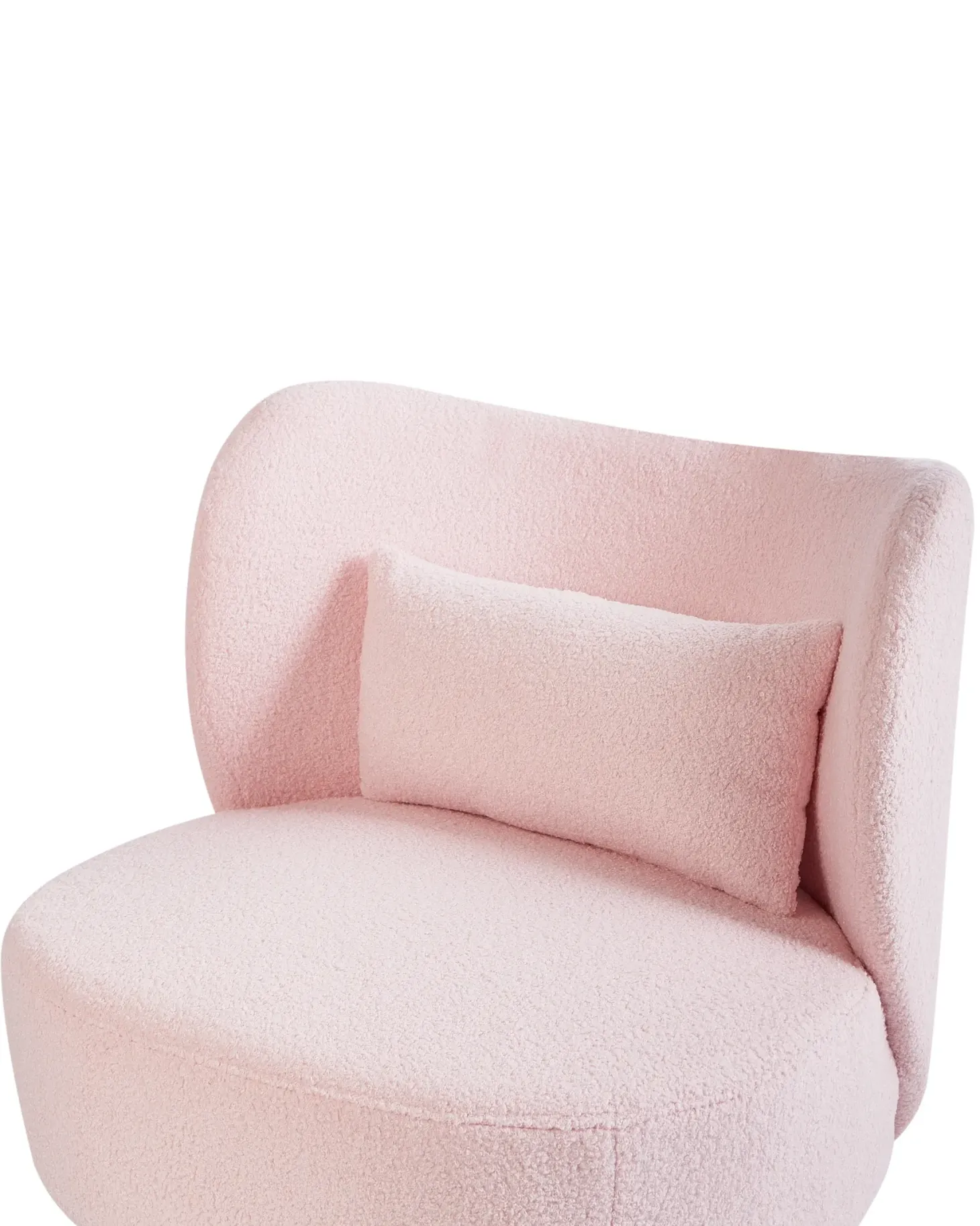 Lænestol OTSBY Boucle Pastellrosa
