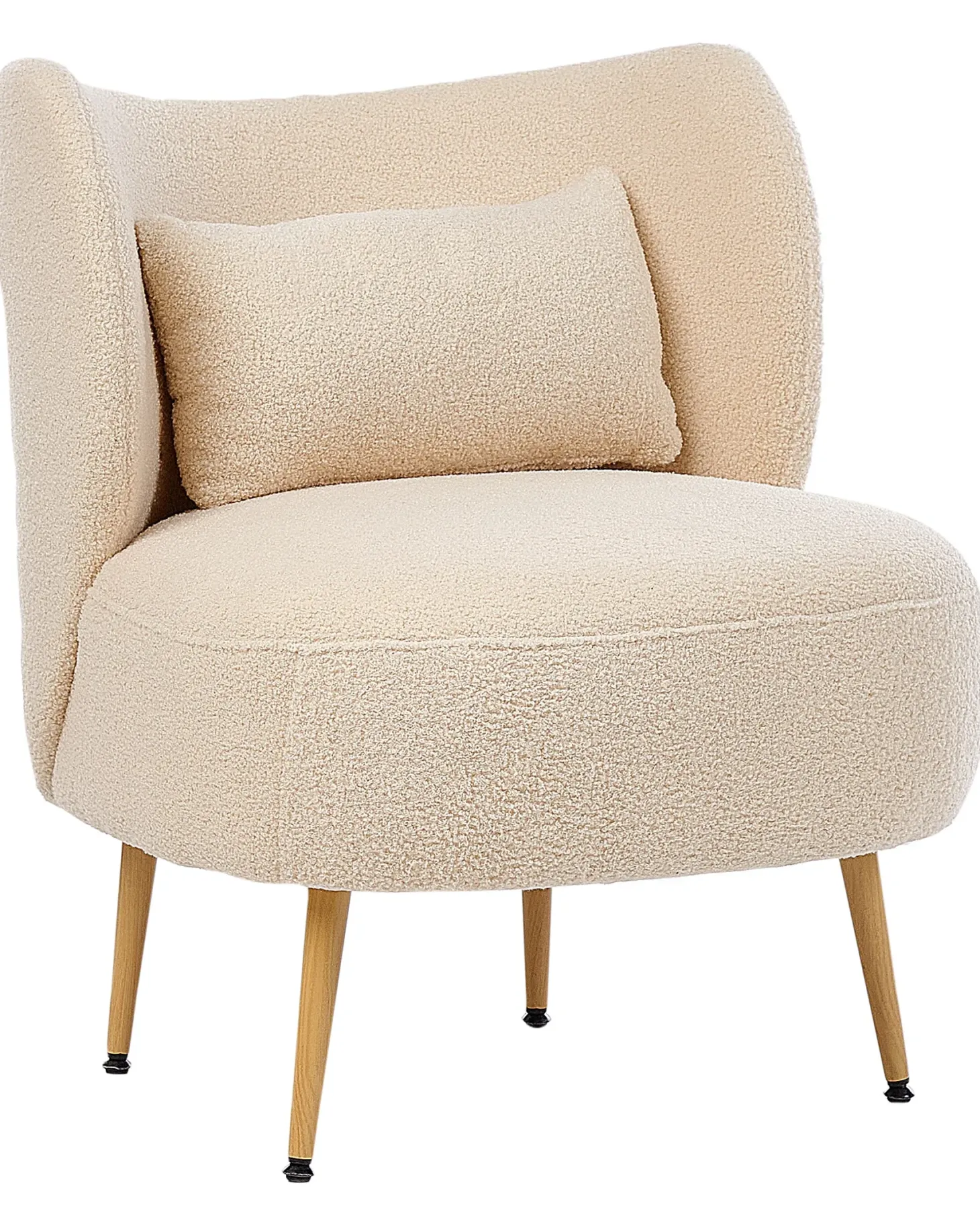Lænestol OTSBY II med pude Boucle Beige