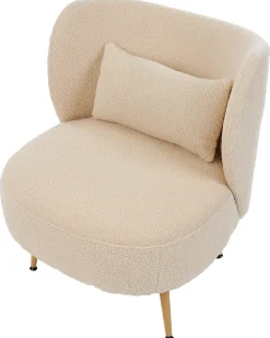 Lænestol OTSBY II med pude Boucle Beige