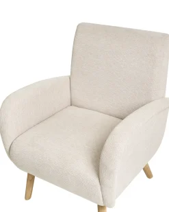 Lænestol PLASSEN Lys Beige