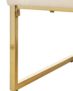 Lænestol SIRKKA Velour Lys Beige