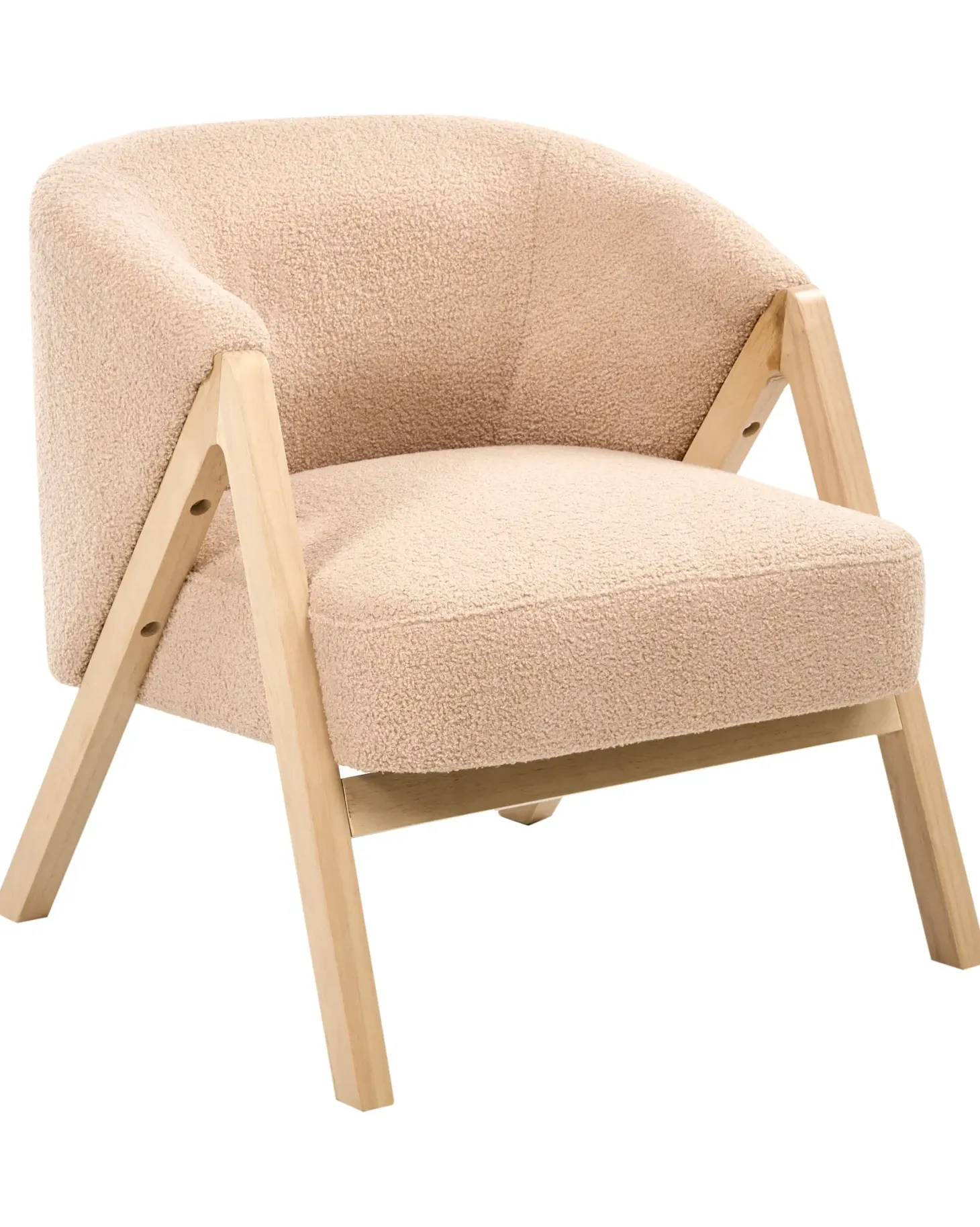 Lænestol SKEI Boucle Beige
