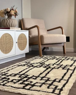Lænestol SKOVDE Beige