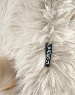 Lænestol SKOVDE Kunstig pels Lys Beige