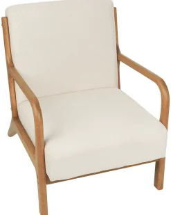 Lænestol SKOVDE Lys Beige