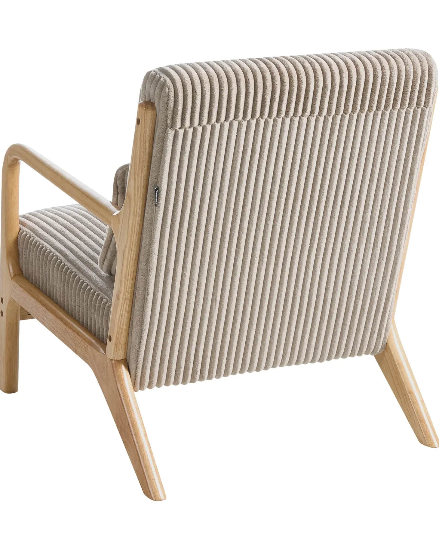 Lænestol SORSELE Fløjl Beige