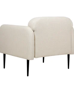 Lænestol STOUBY Hør Lys Beige