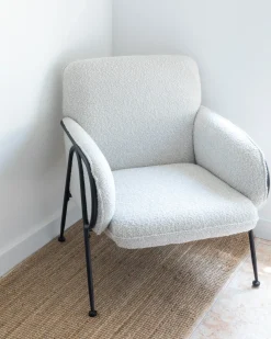 Lænestol TRYSNES Lys Beige
