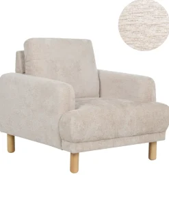 Lænestol TUVE Boucle Beige