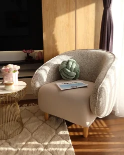 Lænestol UMEA Lys Beige