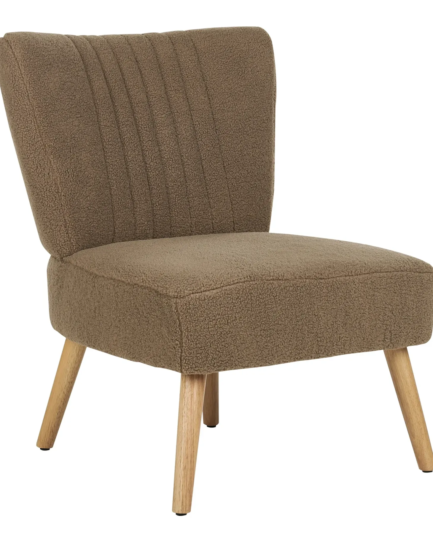 Lænestol VAASA Boucle Brun