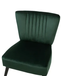 Lænestol VAASA Velour Smaragdgrøn