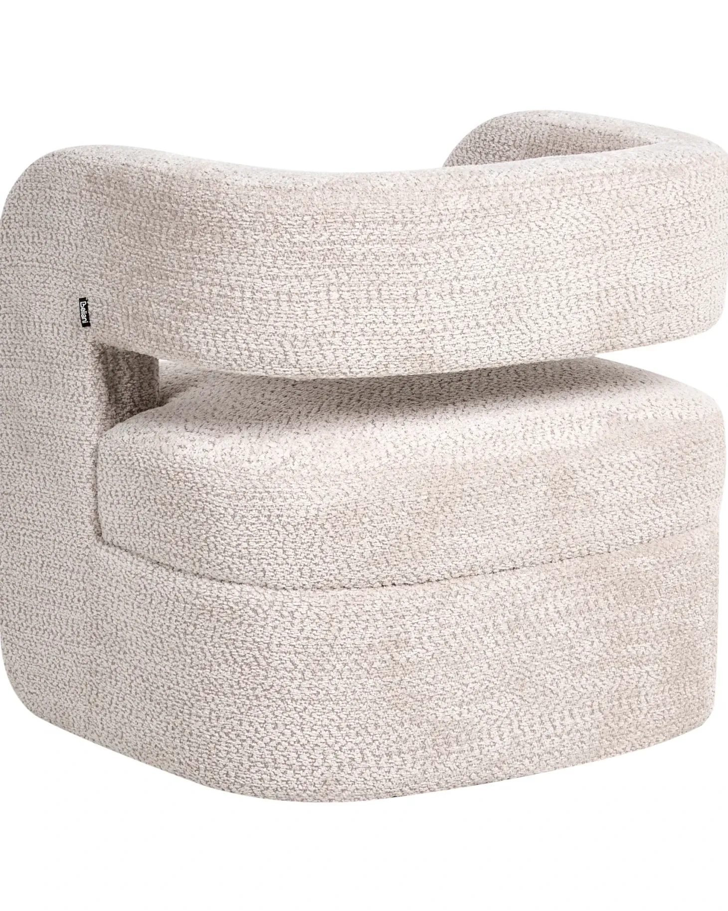 Lænestol VIDSEL Chenille Beige