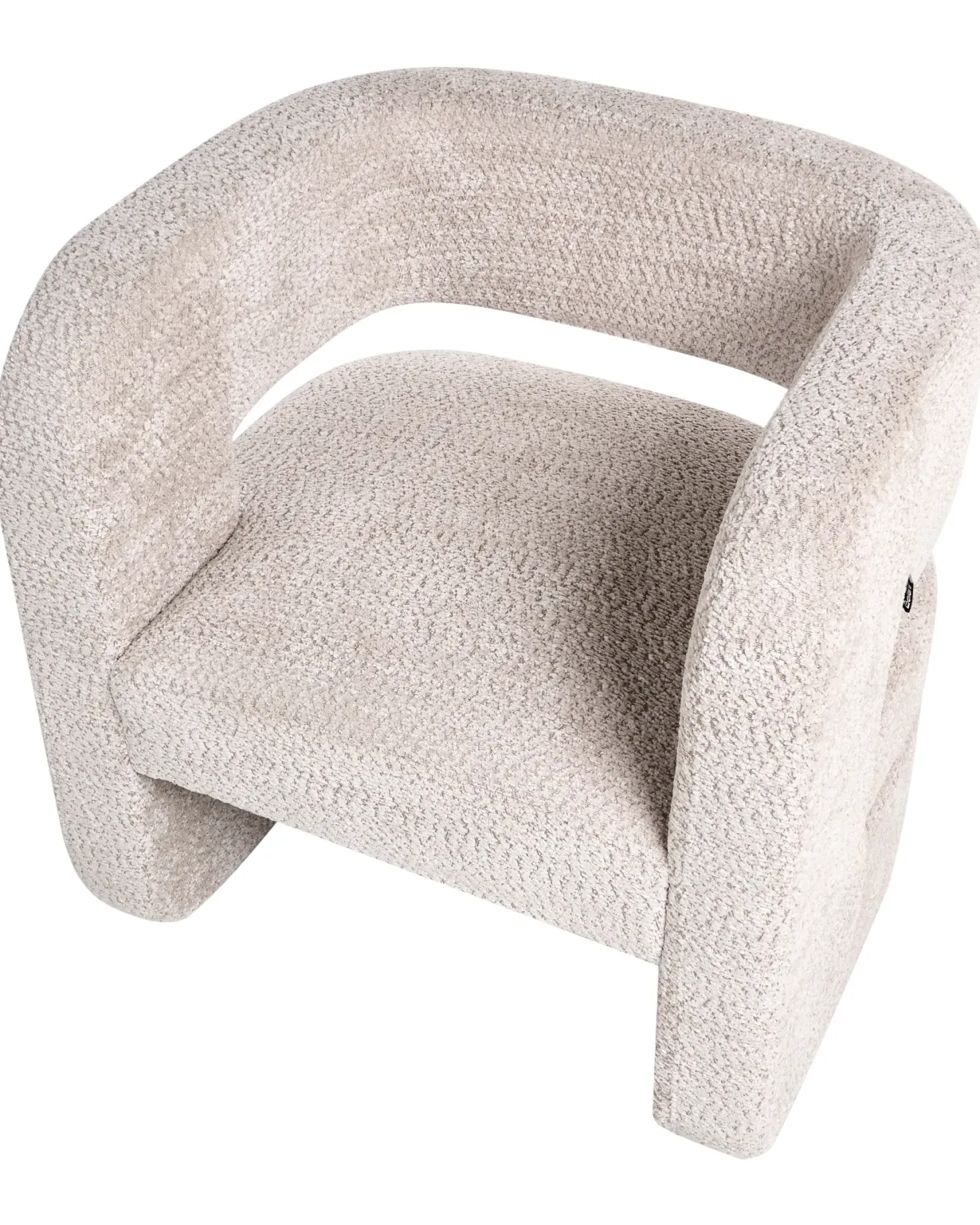 Lænestol VIDSEL Chenille Beige