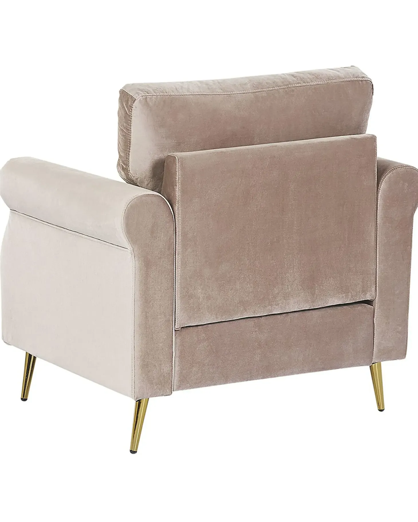 Lænestol VIETAS Velour Brungrå