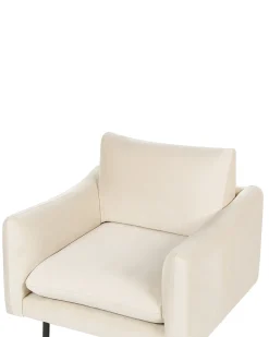 Lænestol VINTERBRO Velour Lys Beige