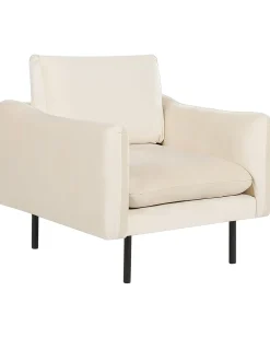 Lænestol VINTERBRO Velour Lys Beige