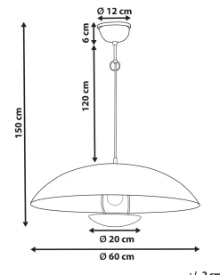 Loftlampe AGRANI Metal Guld