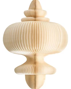 Loftlampe AMALSAN Papir Beige