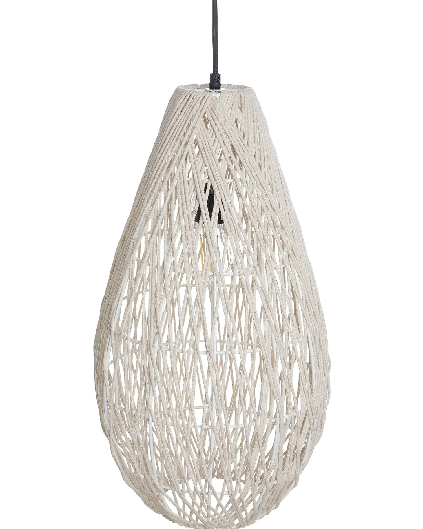 Loftlampe ANNOTTO Bomuld Beige