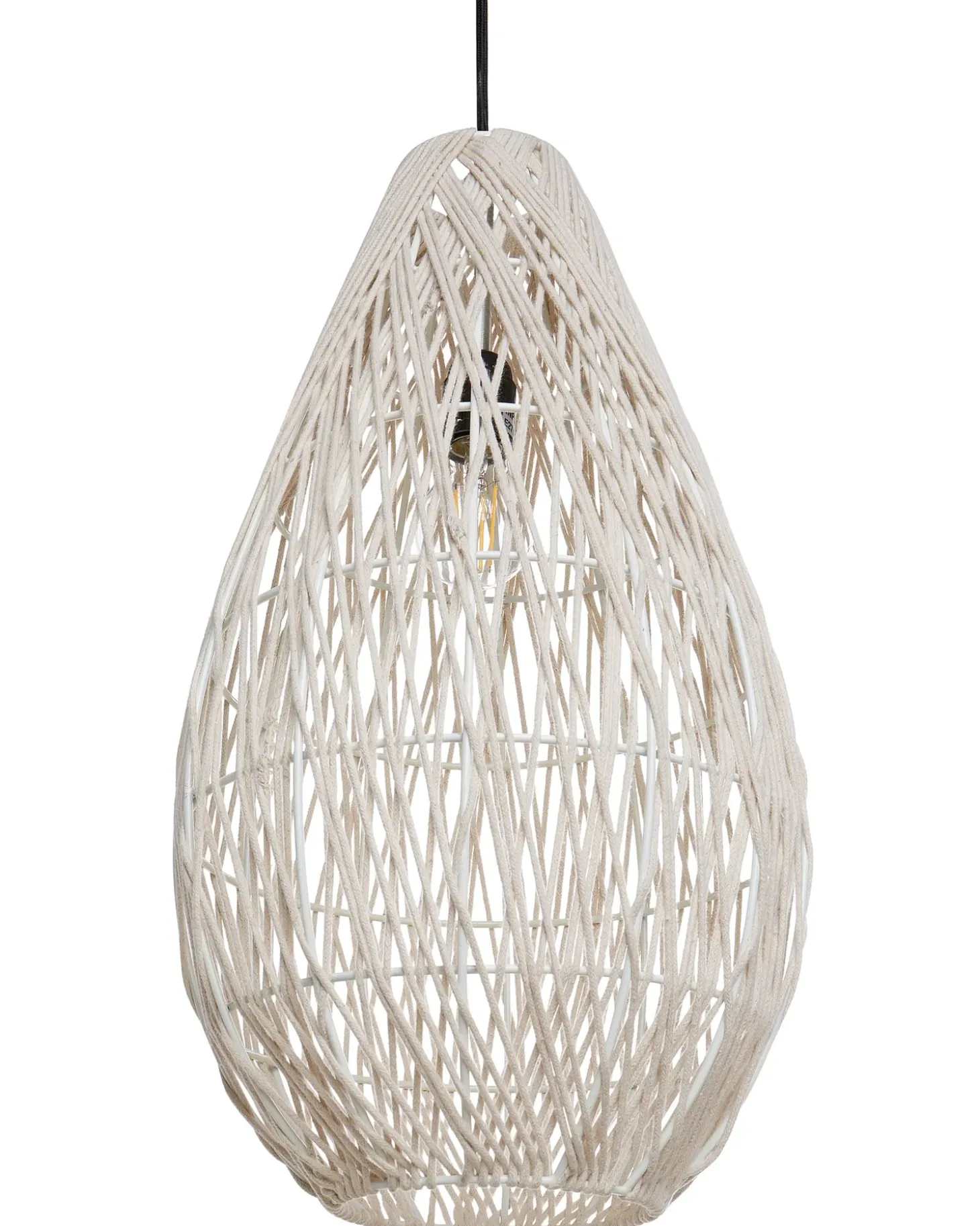 Loftlampe ANNOTTO Bomuld Beige