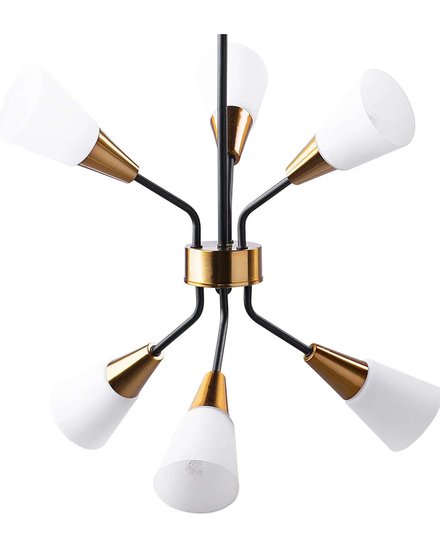 Loftlampe AROYO Glas Hvid
