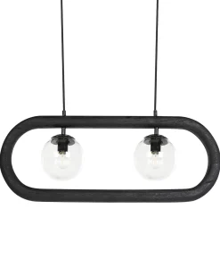 Loftlampe AYENSU Mangotræ Sort
