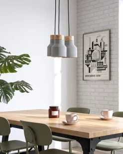Loftlampe BAHT Beton Grå