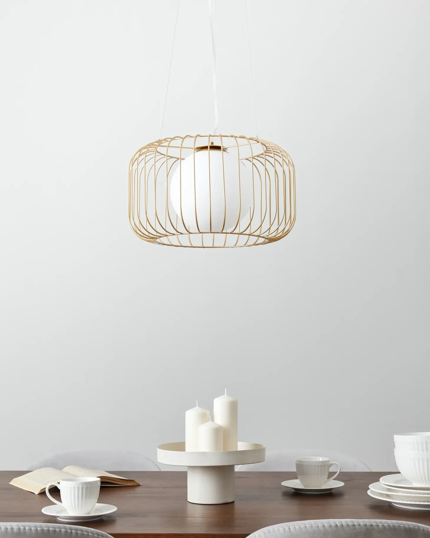 Loftlampe BAIROA Metal Guld