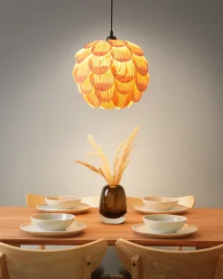 Loftlampe BAMPUR Bambus Naturlig